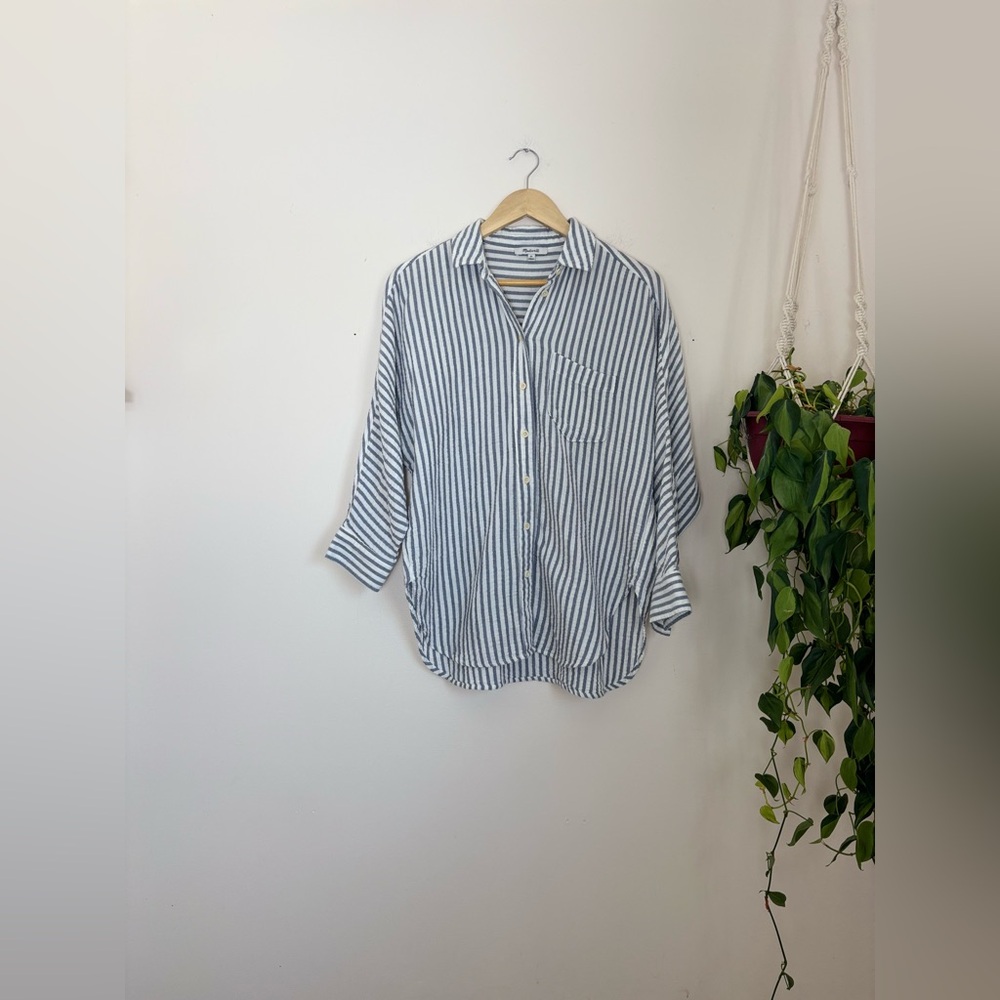 Madewell Doubled Spun Cotton button Down